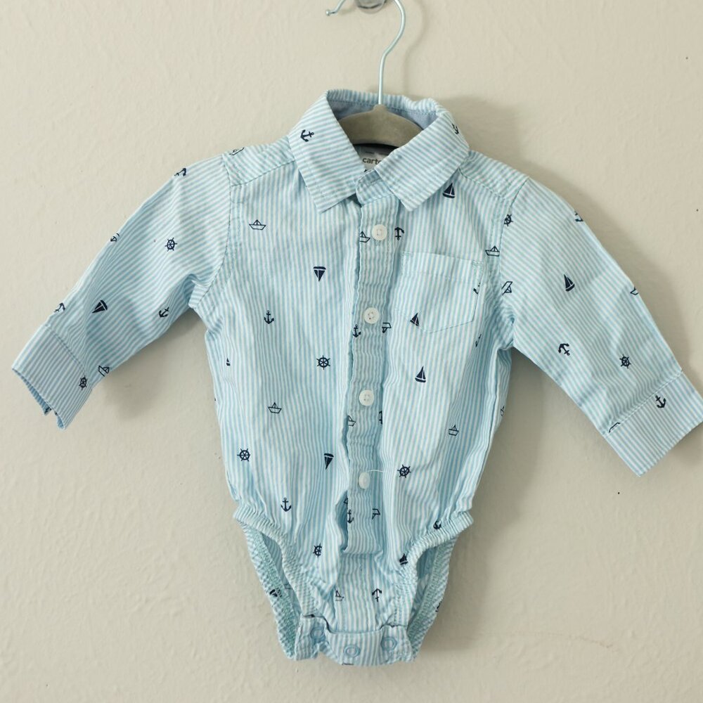 Carter's 3 Month Boy's Button Down